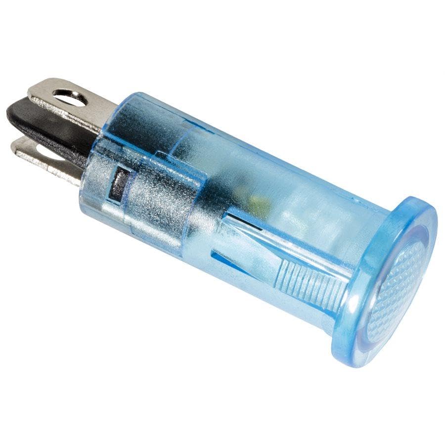 Auveco # No. 22601 LED Indicator Light With Blue Lens,. Qty 1.