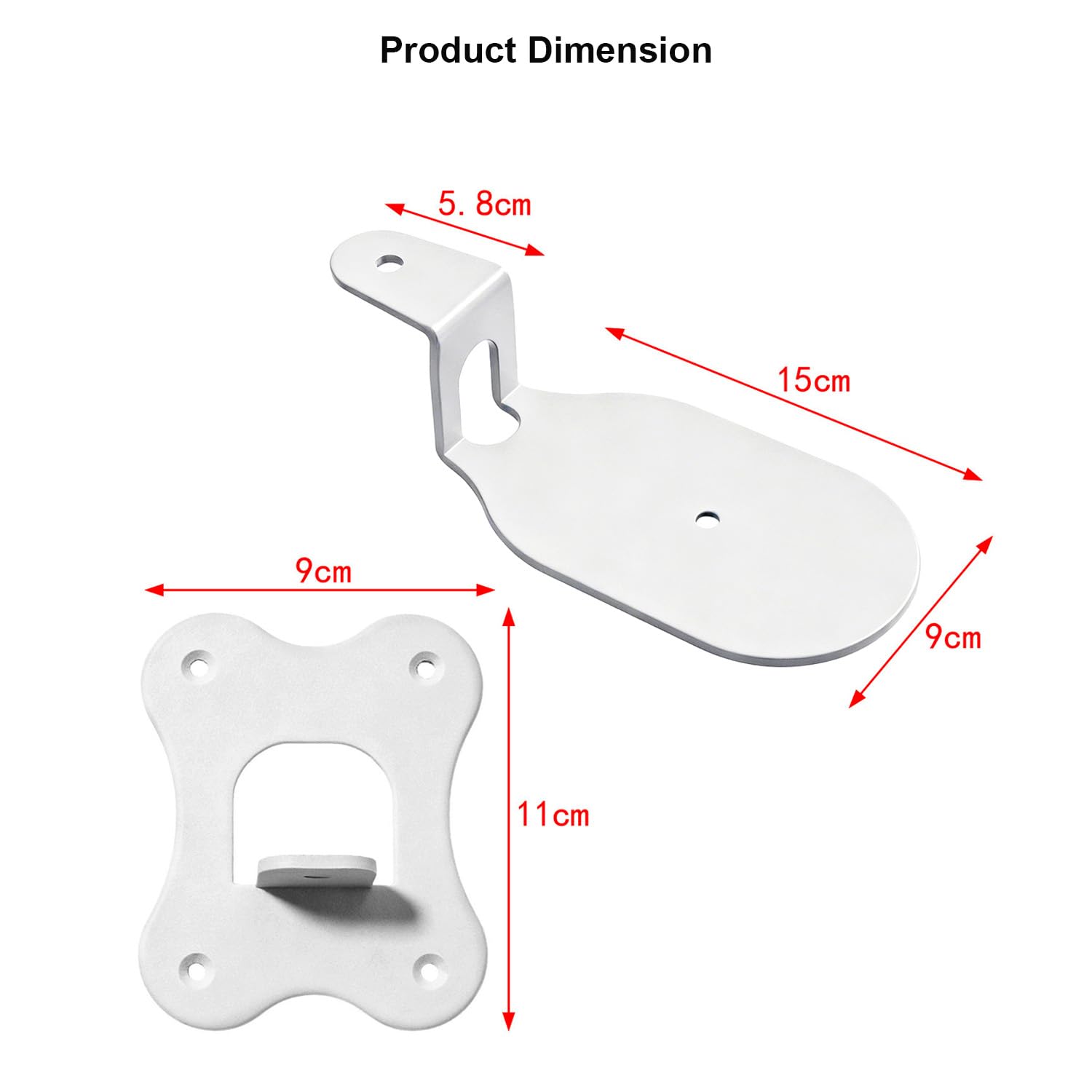 Staffe di montaggio a parete compatibili con altoparlante wireless Bose Lifestyle Ultra | Home Audio Stereo Musica Set Supporto Metallo Surround Sound System Wallmount Accessori