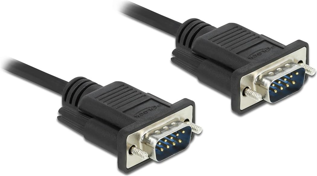 DeLock RS-232 DB9 Kabel, m-m, 2 m