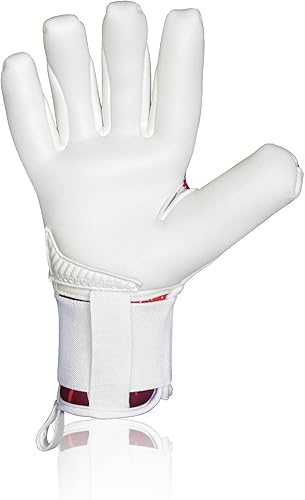 Miniatura 5 de GK Saver Guantes de portero de fútbol Modesty Guantes de portero profesionales, talla 6 a 11, guantes salvadores extraíbles