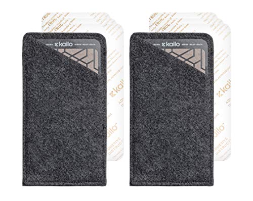 Kailo Buddy Pack | Nanotech Bio-Antenna Pain Patch | Interacts with Electrical Signals in Your Body for Natural Pain Relief | Reusable Waterproof Sweat Proof Replaceable Adhesive | Kailo Kit 2 Pack