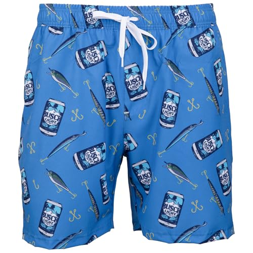 Busch Light Fishing Day Swim Board Shorts - Main Image