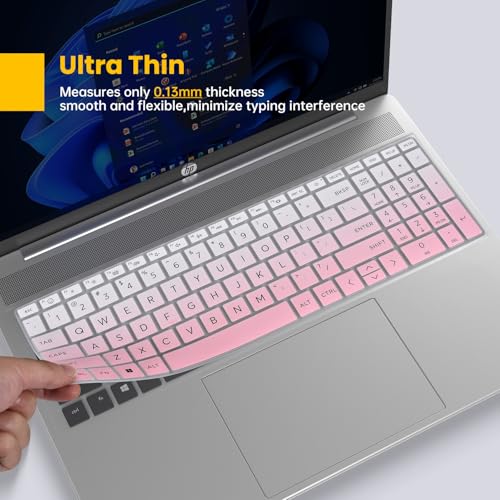 Protector de teclado para HP OmniBook 5 AI 16" 2 pcs miniatura 4