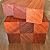 Padauk Wood Turning Blanks 4pcs - 2" x 2" x 18"