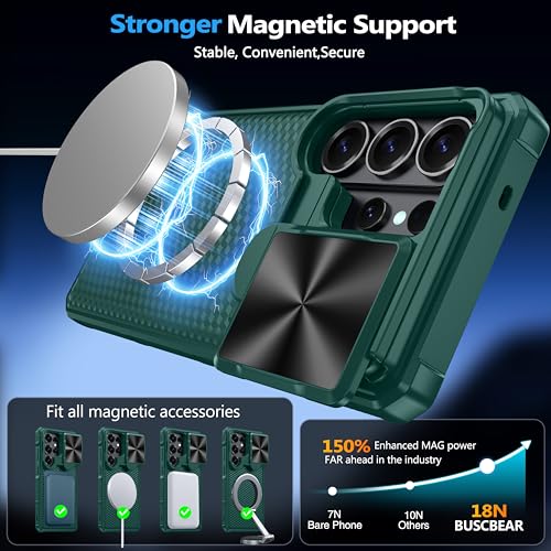 Image of Magnetic for Samsung Galaxy S26 Ultra Case-Green