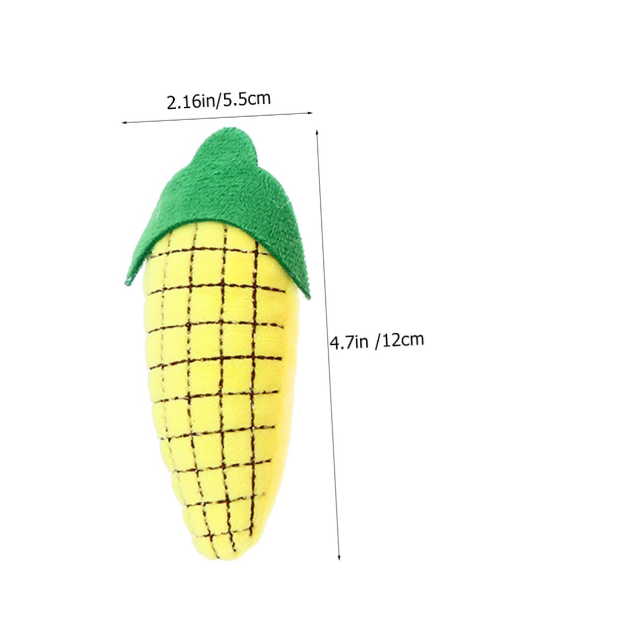 GANAZONO Lot de 3 Jouets à Mâcher en Peluche Herbe à Chat pour Chats D'intérieur Assortiment Poivron et Courgette Stimulants et Solide Accessoires pour Chatons et Jeu Interactif