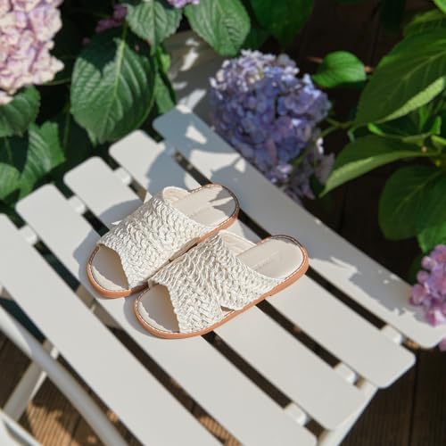 Image of THEE BRON Girls Cute Slip-On Slippers Stylish Sandals for Toddlers & Kids