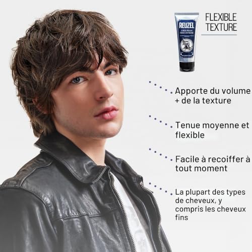 Fiber Cream by Reuzel for Men - 3.38 oz Cream – vue 4