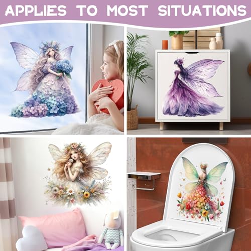 Vinilos decorativos mariposa para pared, 2 piezas removibles miniatura 4