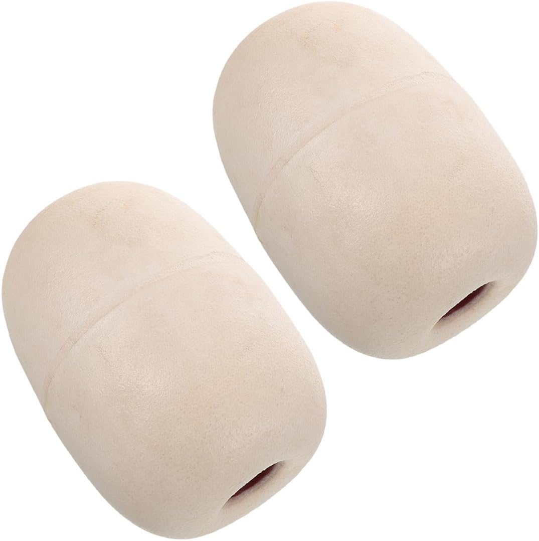 Cabilock 2pcs Fishing Marker Buoys and Marine Rope Floats, White Foam Floats 15cm X 20cm for Kayak, Yacht Anchor Drift Stopper, Boating and Sea Fishing Tackle