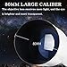 GUOKUI Telescopio para Principiantes, Adultos De 80 Mm Astronómico Refractor Telescopios con...