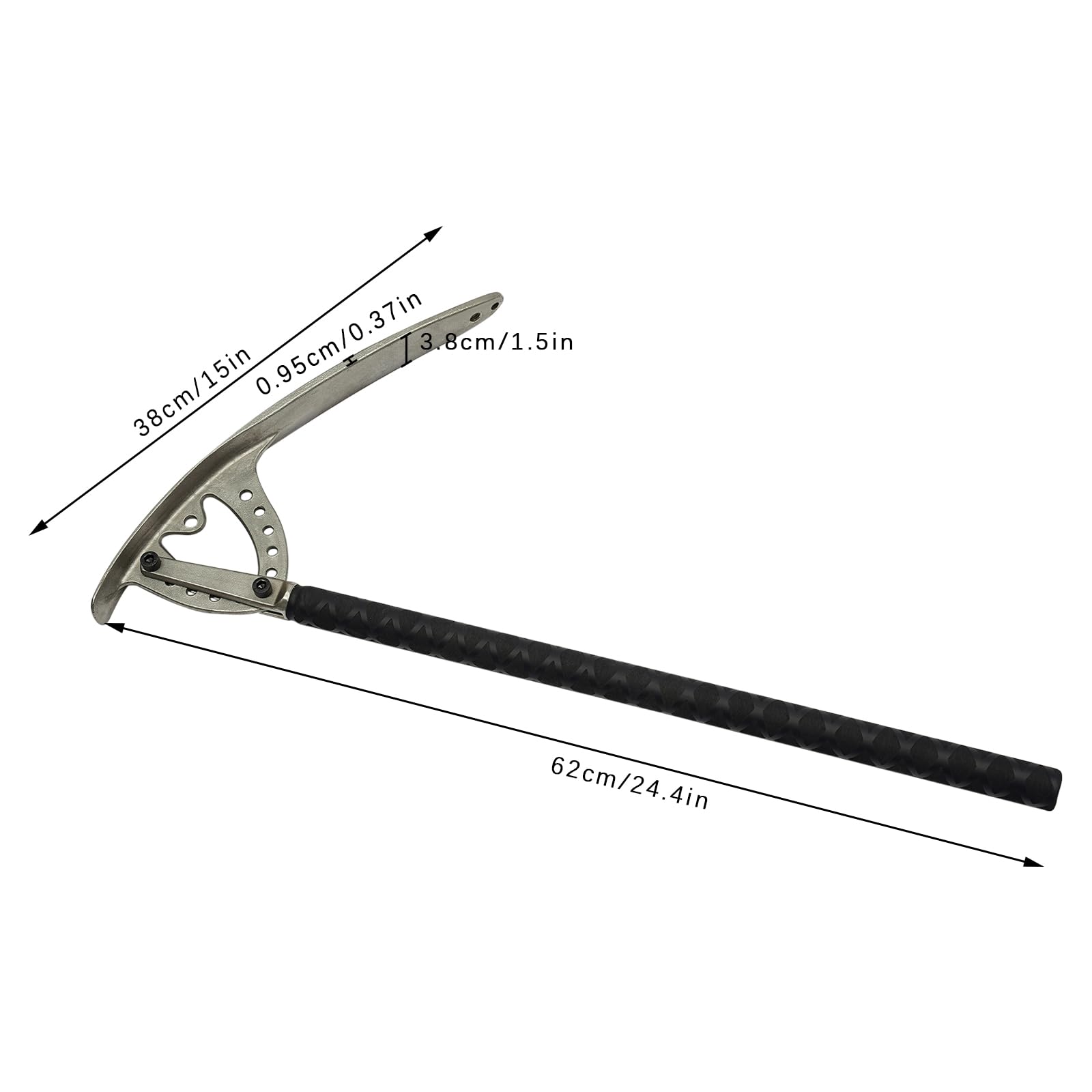 Ongniong Car Fender Damage Repair Tools Angle Adjustable Auto Fender Repair Kit with Ergonomic Long Handle Portable Stainless Steel Car Dent Removal Kit with Storage Bag, M8 Thread