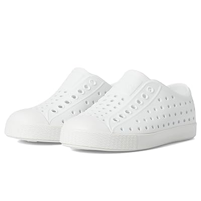 Native Shoes Kids Jefferson Slip on Sneakers (Toddler/Little Kid) Kids Shoes Shell White/Shell White