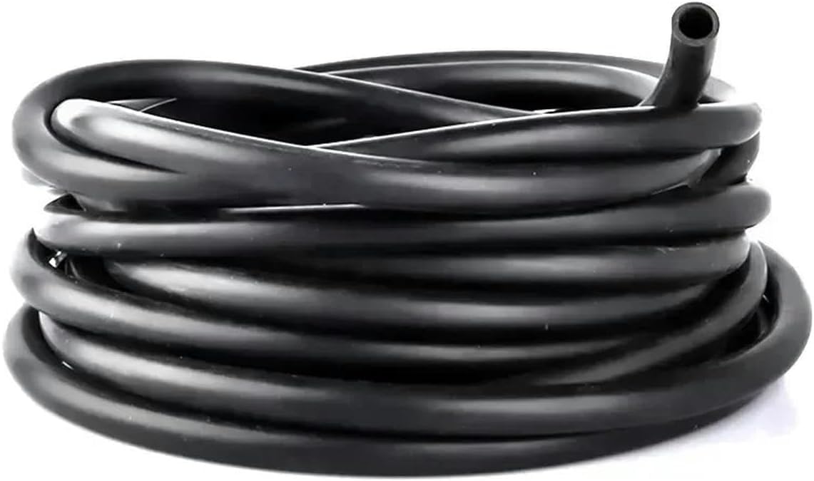 Tube en silicone pour pompe à air d'aquarium, tuyau flexible, résistant à la chaleur, ligne de carburant haute pression, 1 ~ 30 mm, 5 mètres