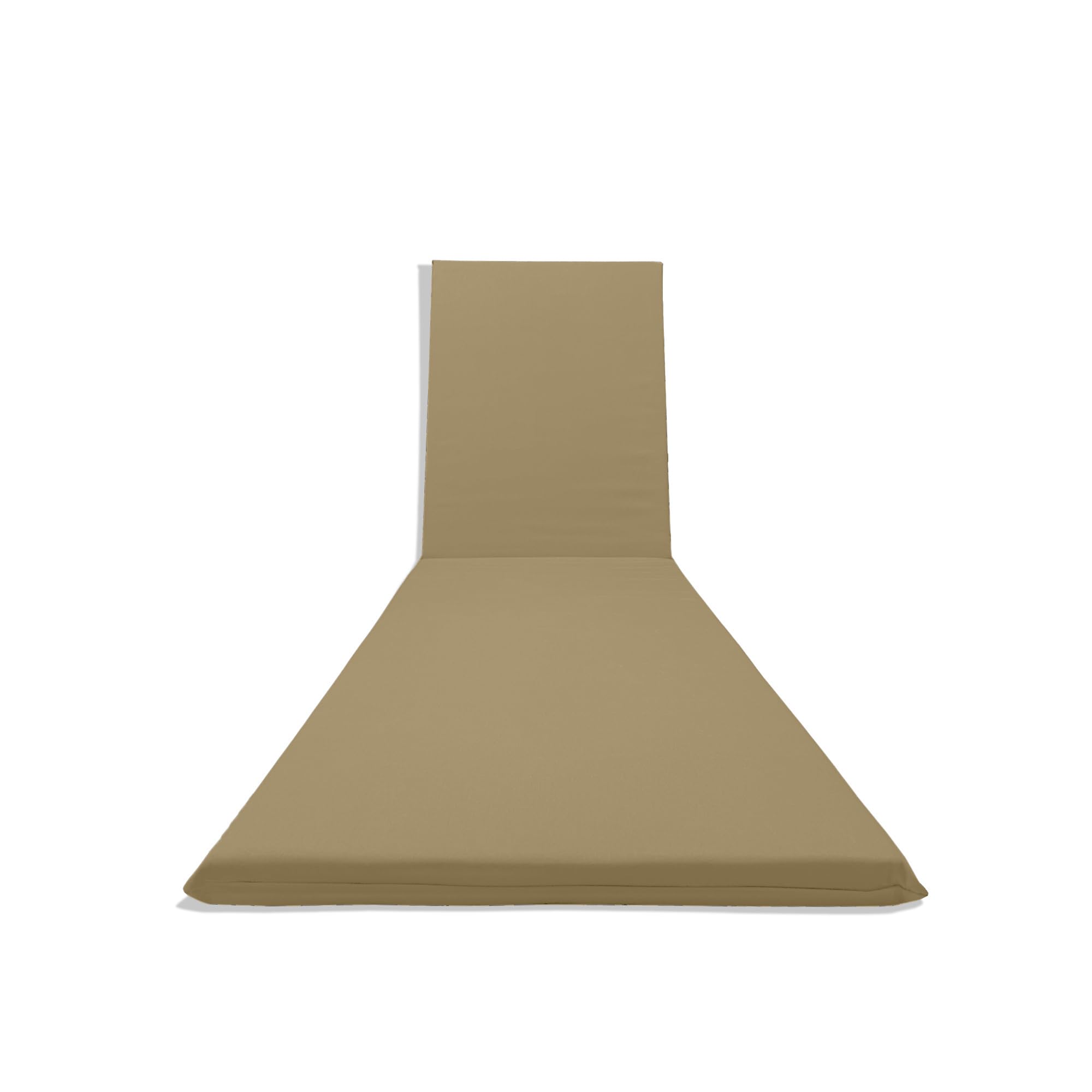 Il Tuo Artigiano Design Coj’n para Tumbona Impermeable y desenfundable Ð Colch—n para Tumbona, 190 x 60 cm, Grosor 6 cm (Beige)