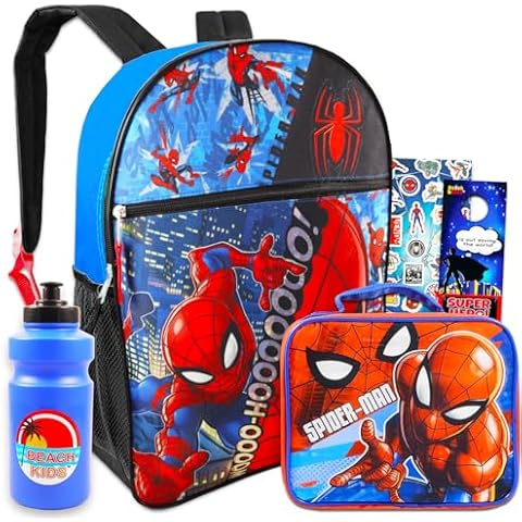 Kids Spiderman Backpack Set Cover
