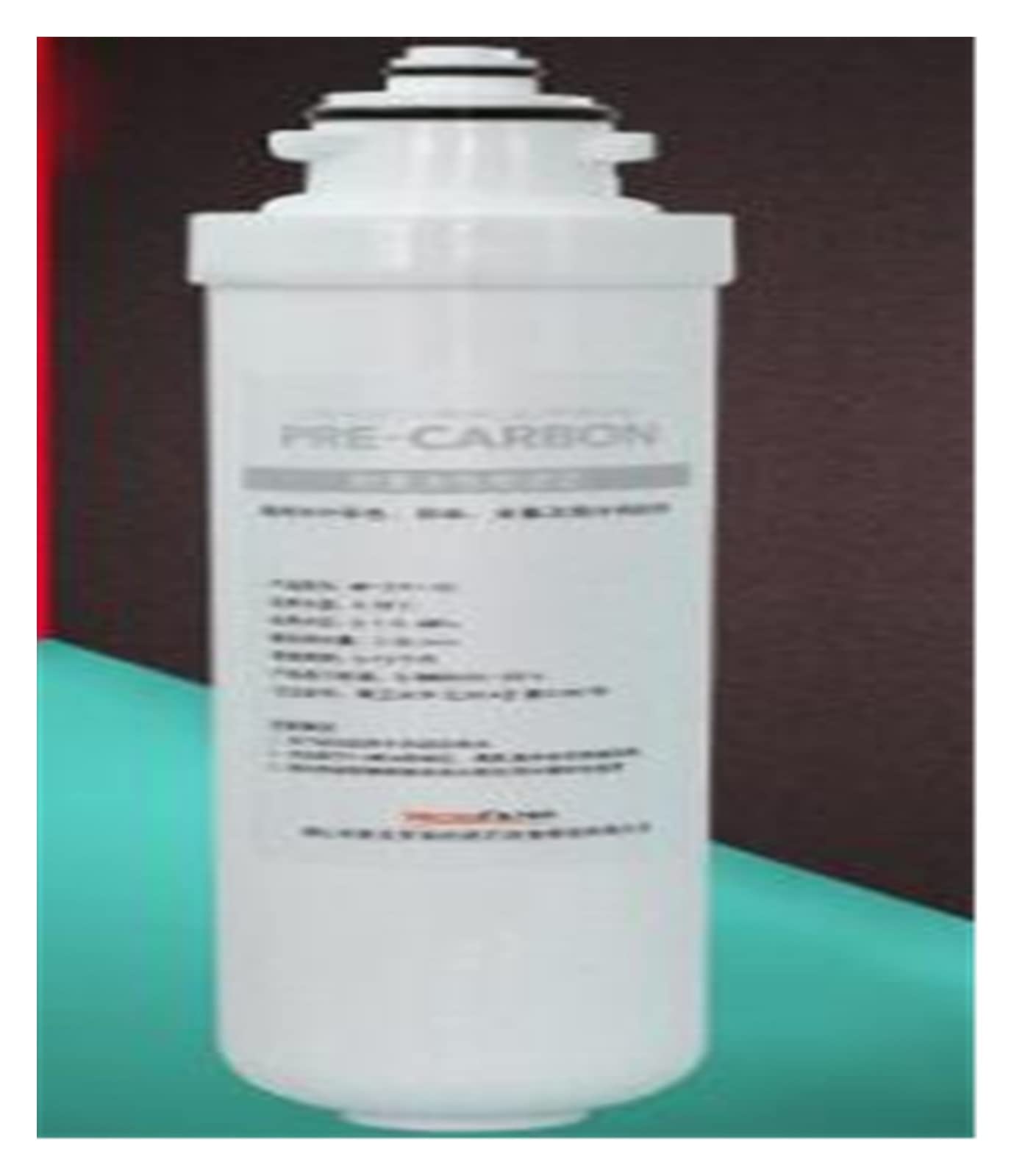 Sistema de ósmosis inversa Membrana Ro 75 Gpd，PP Algodón UDF，CTO Filtro de agua Filtro de agua Tratamiento purificador Ahorro de dinero y ecológico(CTO)