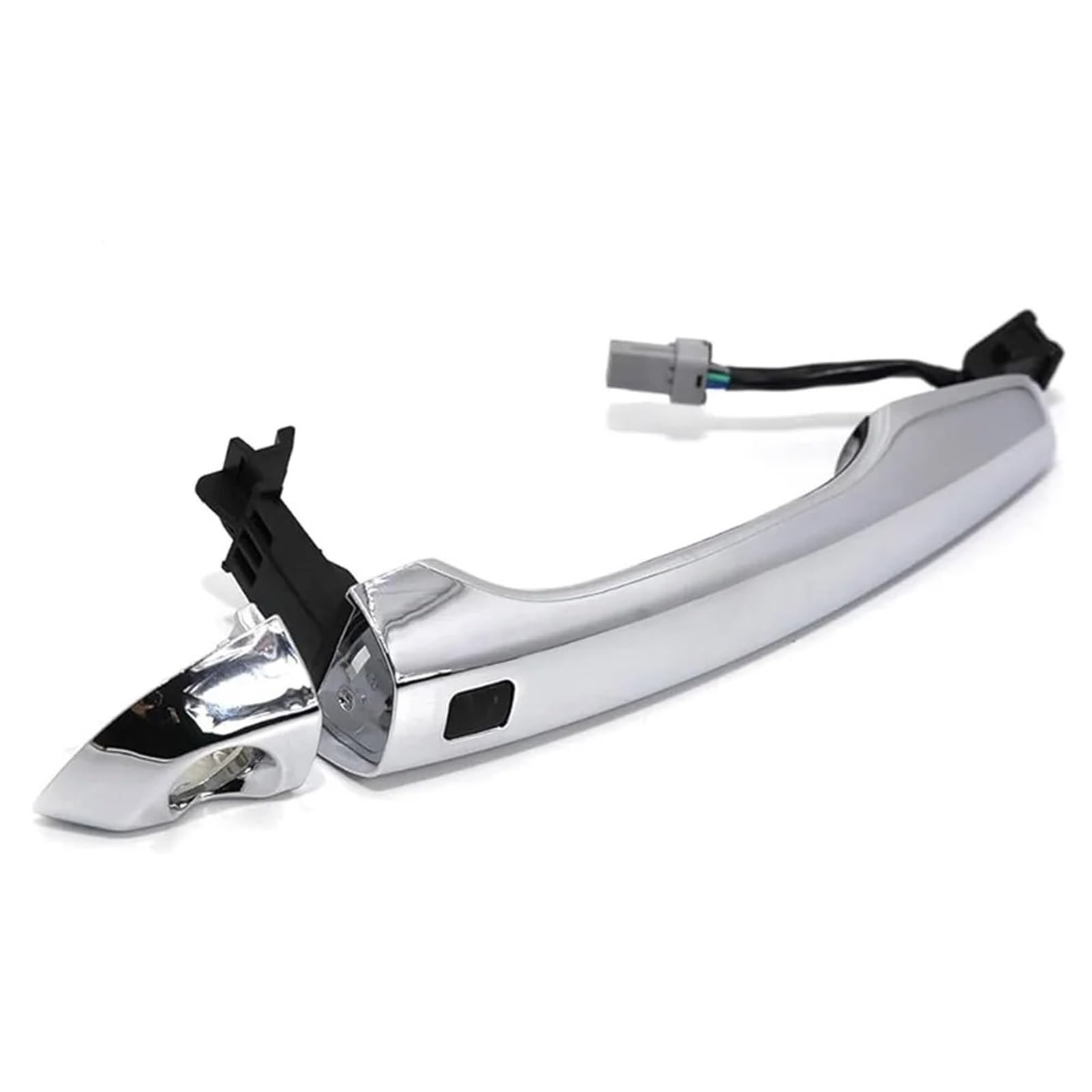 DUHNXUJ Car Door Handle for Hyundai for Elantra 2015-2020 Outside Door Handle 82651-F2210 82661-F2210(Plating FL Hole)
