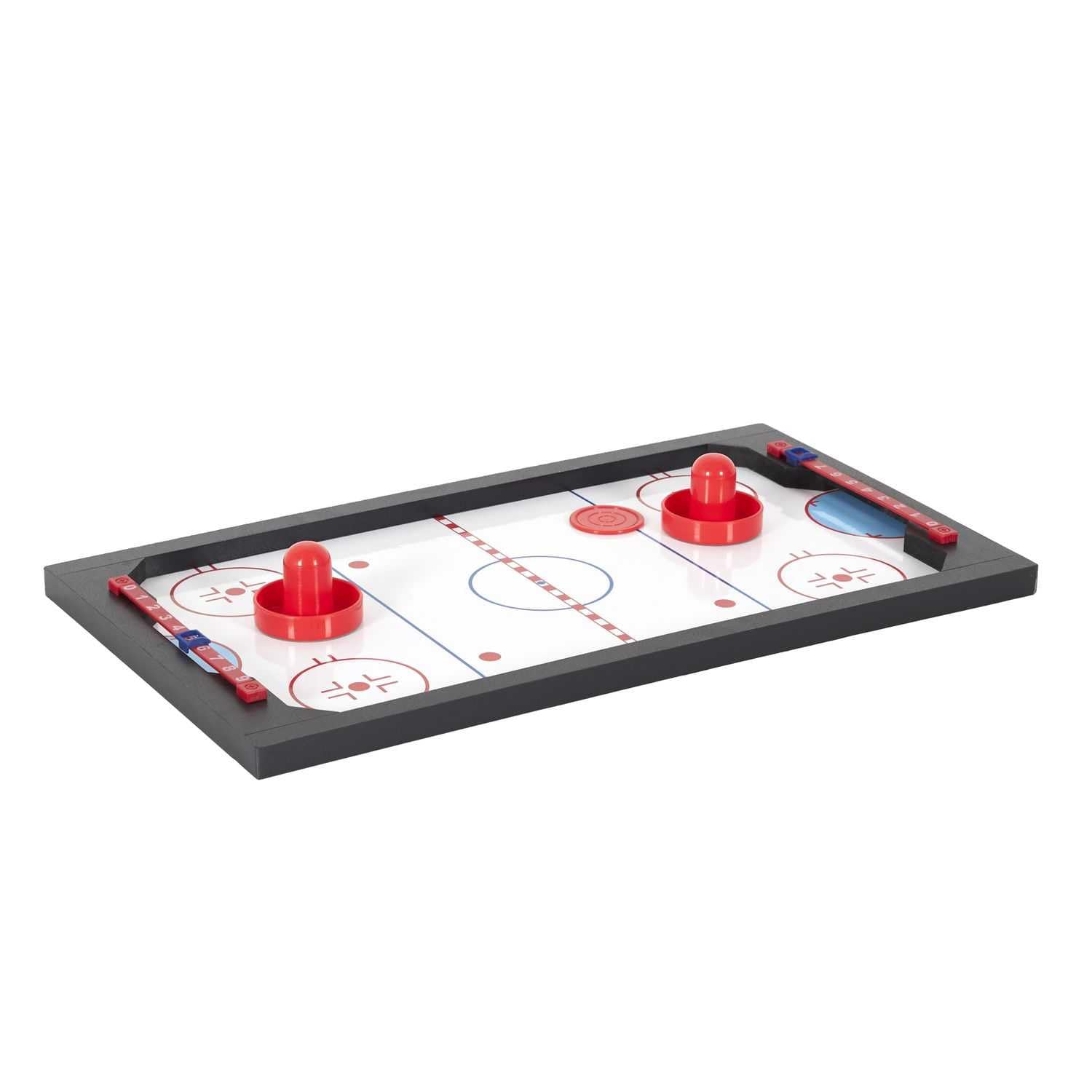 MISTER GADGET, MG3487, 3-in-1-Spieltisch Braun, Grün, Billard, Tischtennis, Hockey, Perfekt für Spieleabende mit Freunden oder der Familie, Lachen und Entspannung sind garantiert.