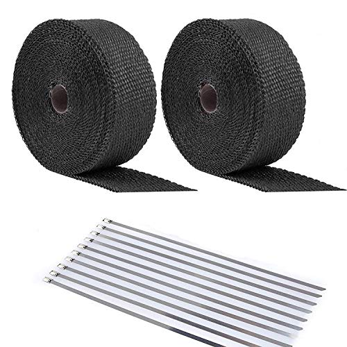 ANTS PART 20Pcs Ties + 2 Roll x 50FT Black...
