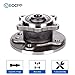 ECCPP Replacement for Pair of 2 Rear Wheel Hub Bearing Assembly 4 Lugs 512304 x2
