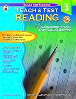 Teach & Test Reading Grade 3 088724775X Book Cover