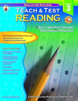 Paperback Teach & Test Reading Grade 3 Book