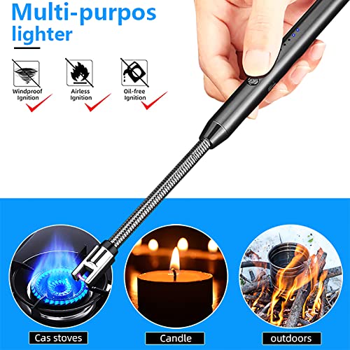 Encendedor eléctrico de llama sin fuego 2 pack miniatura 5