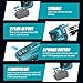 Power Inverter Compatible with Makita 18V Battery: Ecarke Portable Power Supply Inverter Convert - Real 200W DC 18V to AC 110V-120V Battery Powered Outlet with 2 USB AC Power Station(Bare Tool Only)