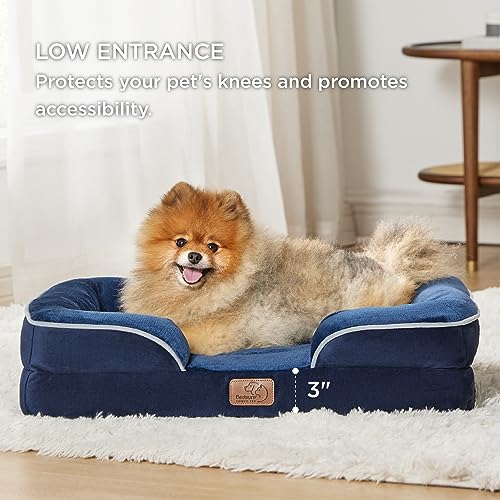 image for Bedsure Orthopedic Dog Beds for Small Dogs - Washable Small Dog Cat Be