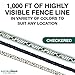 ElectroBraid PBRC1000C2-EB 1000 ft. Reel - Electric Fencing Designed for Horses