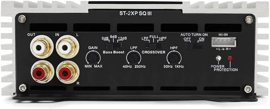 buddaZAPCO ザプコ　パワーアンプ　ST-2X SQ Zapco ST-2X SQ 2-Channel Class AB Car Amplifier