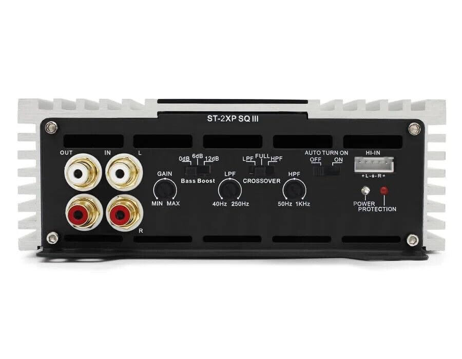 Zapco ST-2XP-SQ-III 2-Channel Class AB 500W RMS Sound Quality Amplifier