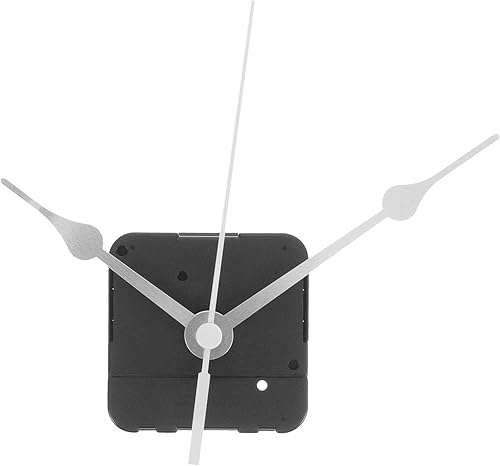 SUPVOX Mecanismo de reloj de pared de repuesto 1 juego de mecanismo de reloj en sentido contrario a las agujas del reloj Mecanismo de reemplazo del