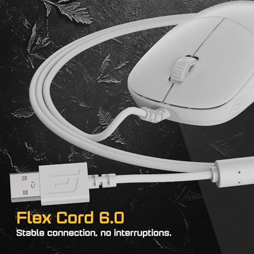 Image of ENDGAME GEAR XM2 8k Gaming Mouse - 8000Hz Polling Rate, Kailh GX Switches, PixArt PAW3395 Sensor, Ultra-Light 52 g, White Frost Edition