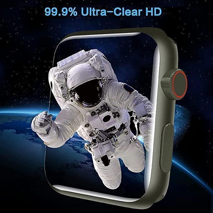 Image of Screen Protector for Realme Watch 5 1.97 Inch Smartwatch (Pack of 2) - Flexible TPU Film, 9H Scratch Resistant, Self Healing, Anti Fingerprint, HD Clear, Bubble Free - Not Tempered Glass