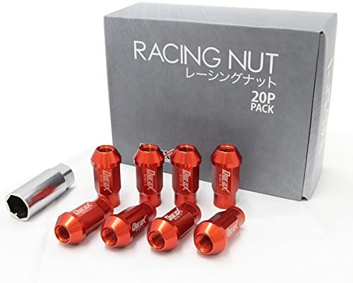 Amazon 色選択 デュラックス Durax 軽量 アルミホイールナット レーシングナット ホイールナット M12 P1 5 袋ナット ロングタイプ ロックナット付き 個セット オレンジ p150lfror ナット 車 バイク