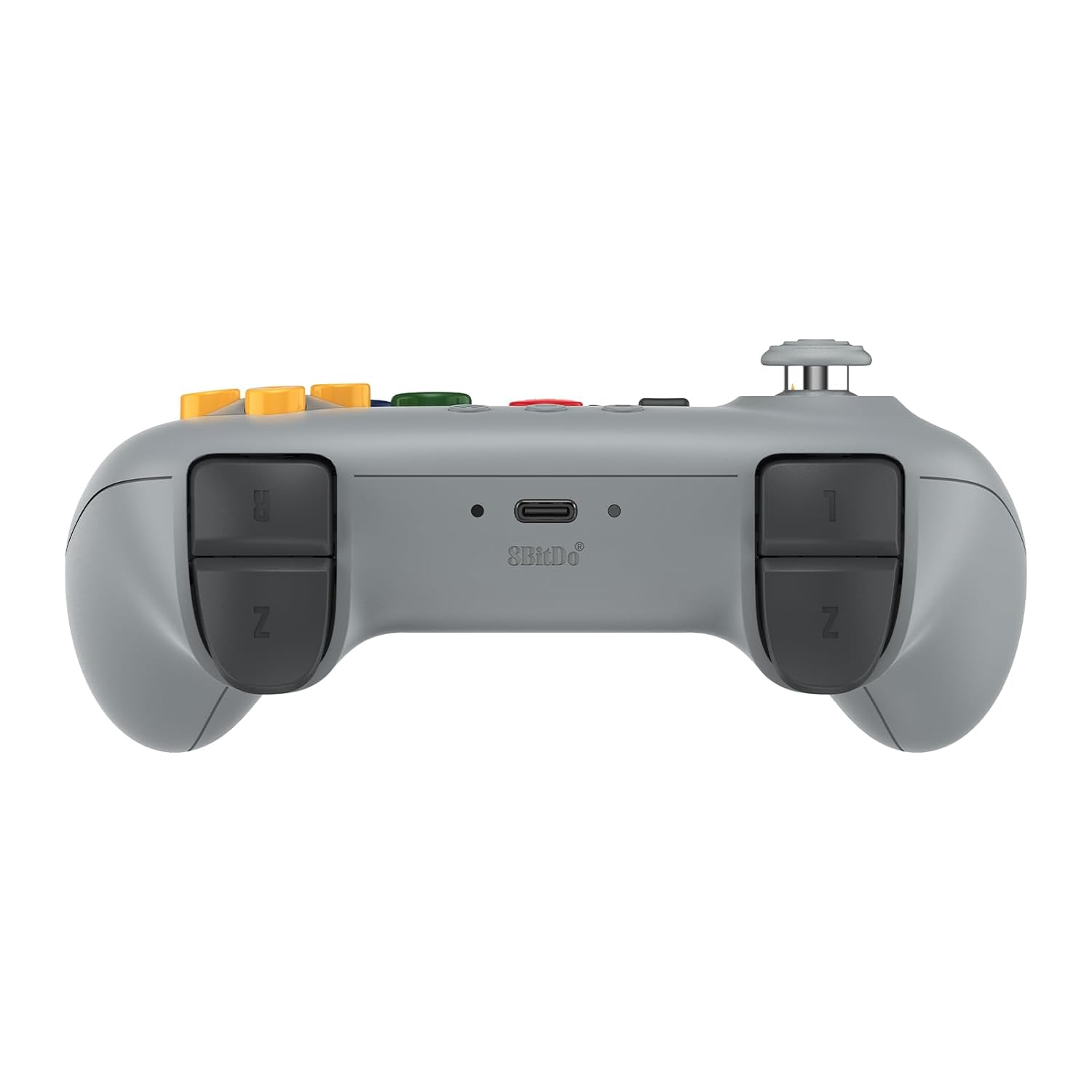 8BitDo 64 2.4G Wireless Controller for Original N64 Console, Analogue 3D, and Windows (Grey)