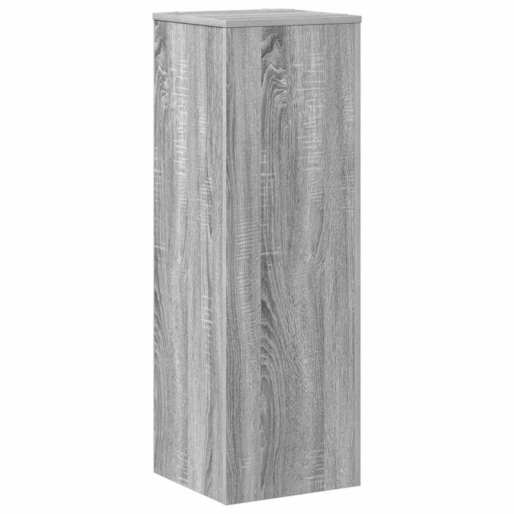 vidaXL Plant Stand, Plant Pot Stand for Indoor Living Room, Plant Holder for Decorative, Flower Stand Flower Pot, Grey Sonoma Engineered Wood