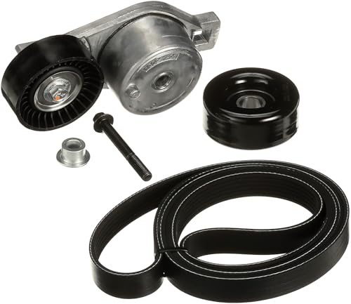 Gates 90K-38185 kit serpentine avec courroie en EPDM robuste pour une transmission durable