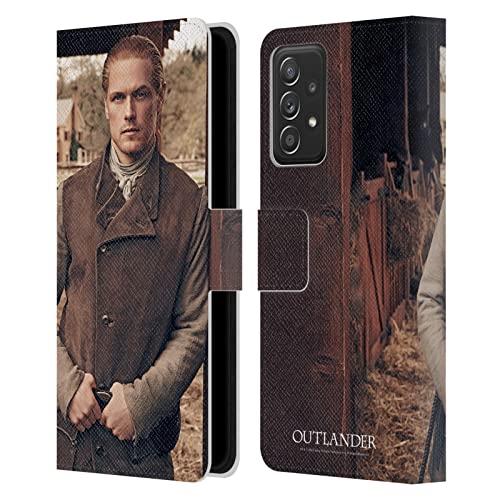 Étui Samsung Galaxy A53 5G Outlander Jamie Fraser housse portefeuille cuir