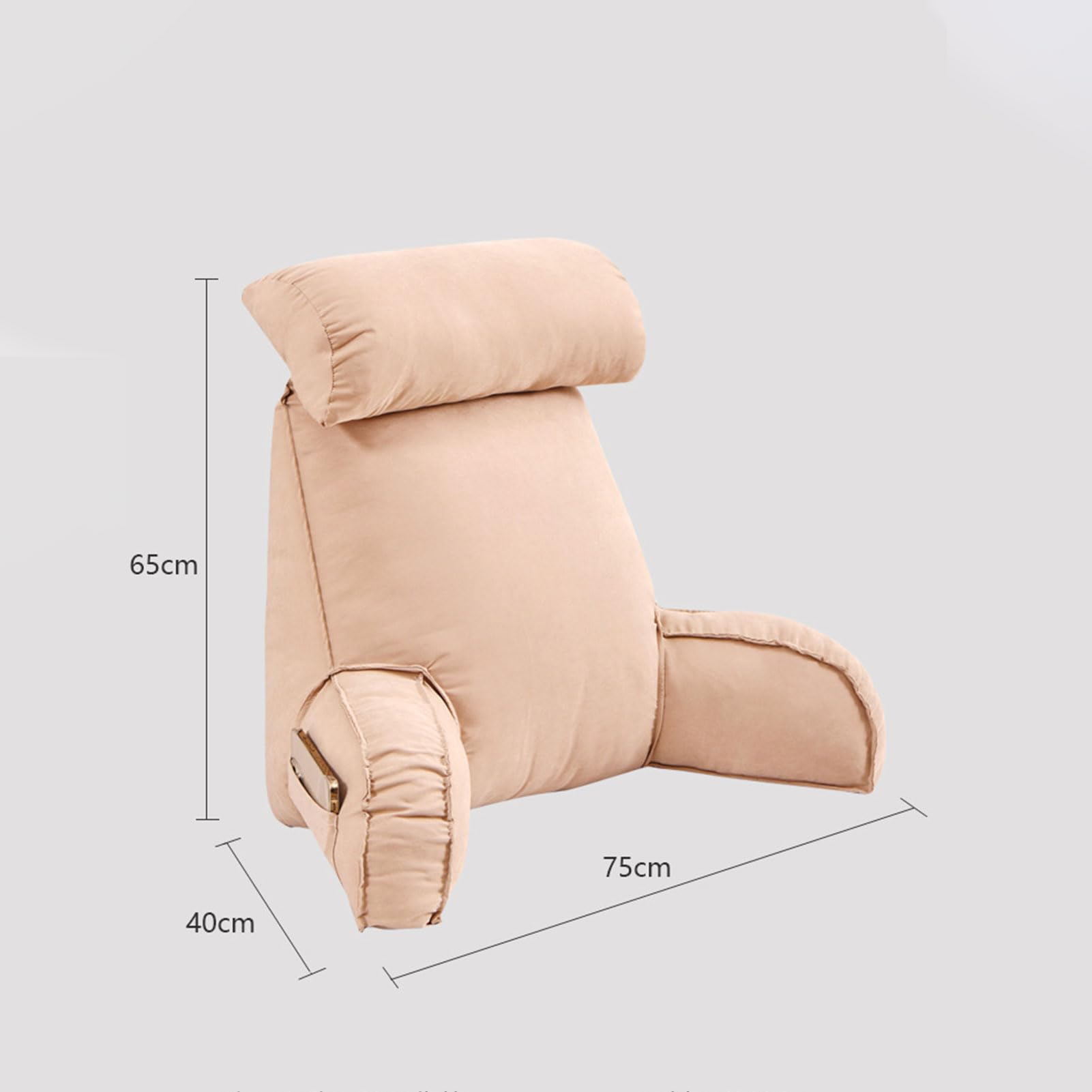 cuscino per la schiena, Con design, supporto lombare per schienale, cuscino per seduta, per per sedia, a letto, giochi, guardare la TV(Gentleman Blue)