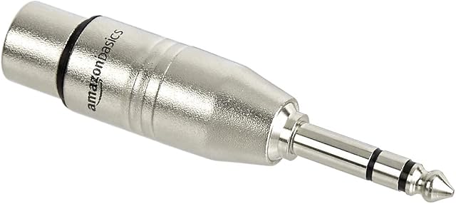 Amazon Basics XLR Female to 6.35 mm TRS Adaptor