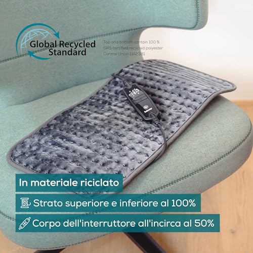 Beurer Termoforo HK 123 XXL Cosy Grey Green Planet