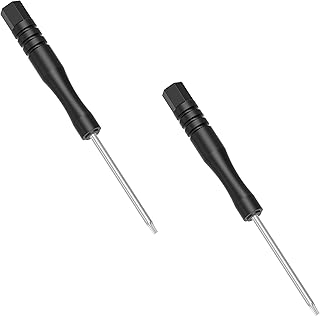 FOCMKEAS 2PCS T5 Mini Torx Screwdrivers, 80mmï¼ˆ3.15