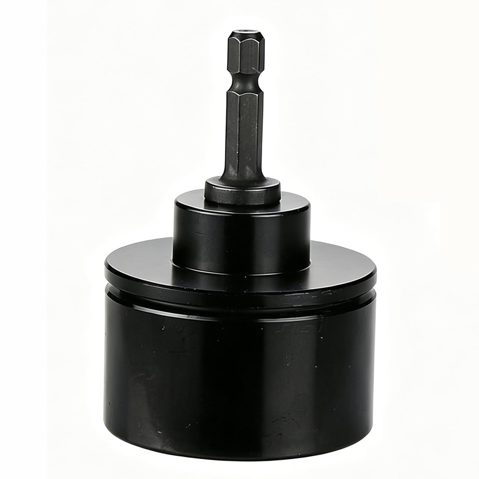 Cabezal taponador de botella para taladro inalámbrico, metal duradero con almohadilla de goma, se adapta a tapas de diámetro exterior de 10 mm a 100 mm, diseño de vástago hexagonal para un uso fácil