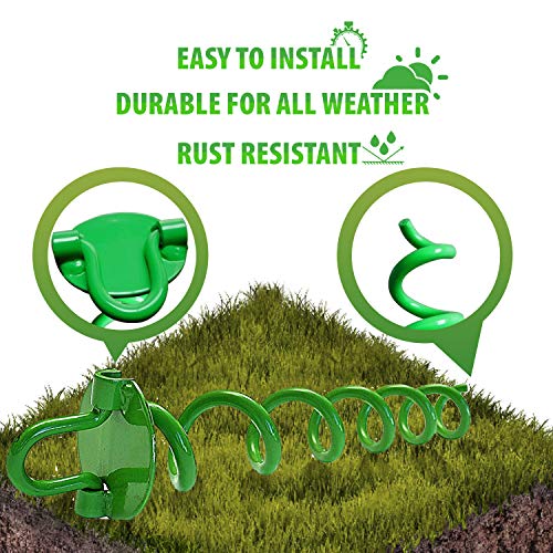 image for N1Fit Trampoline Anchors - Trampoline Stakes - 16 Inch Ground Anchor I