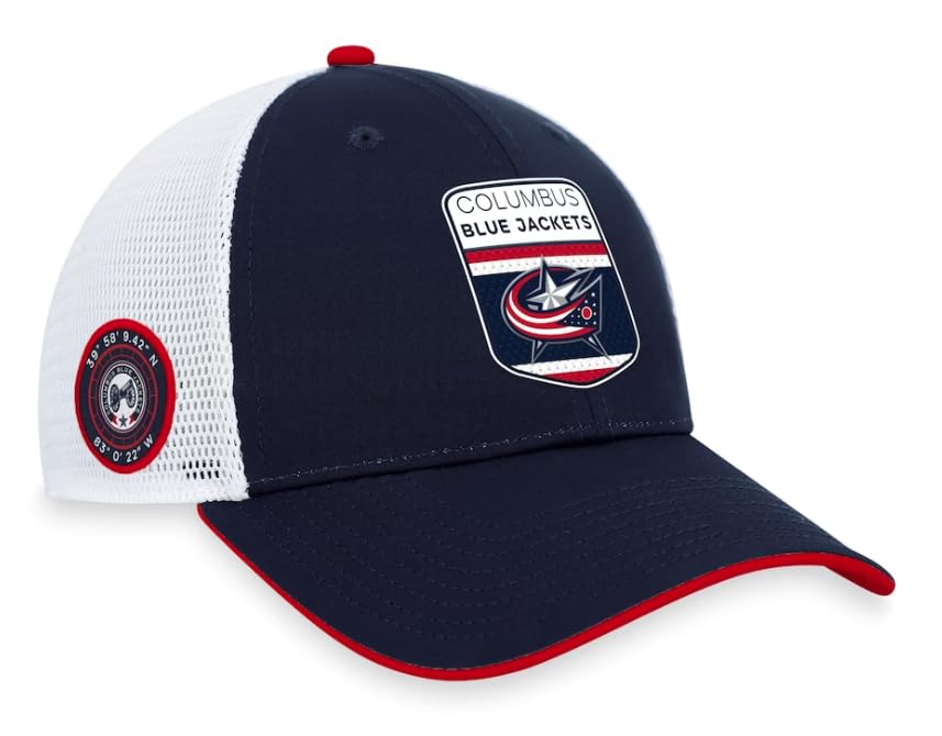 Gorra Trucker Ajustable Compatible con Blue Jackets NHL 2023 miniatura 1