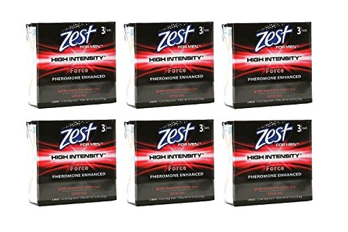 Lot of 18 Bars Zest For Men High Intensity "Force" Pheromone Enhanced 3 Bar each Pack
