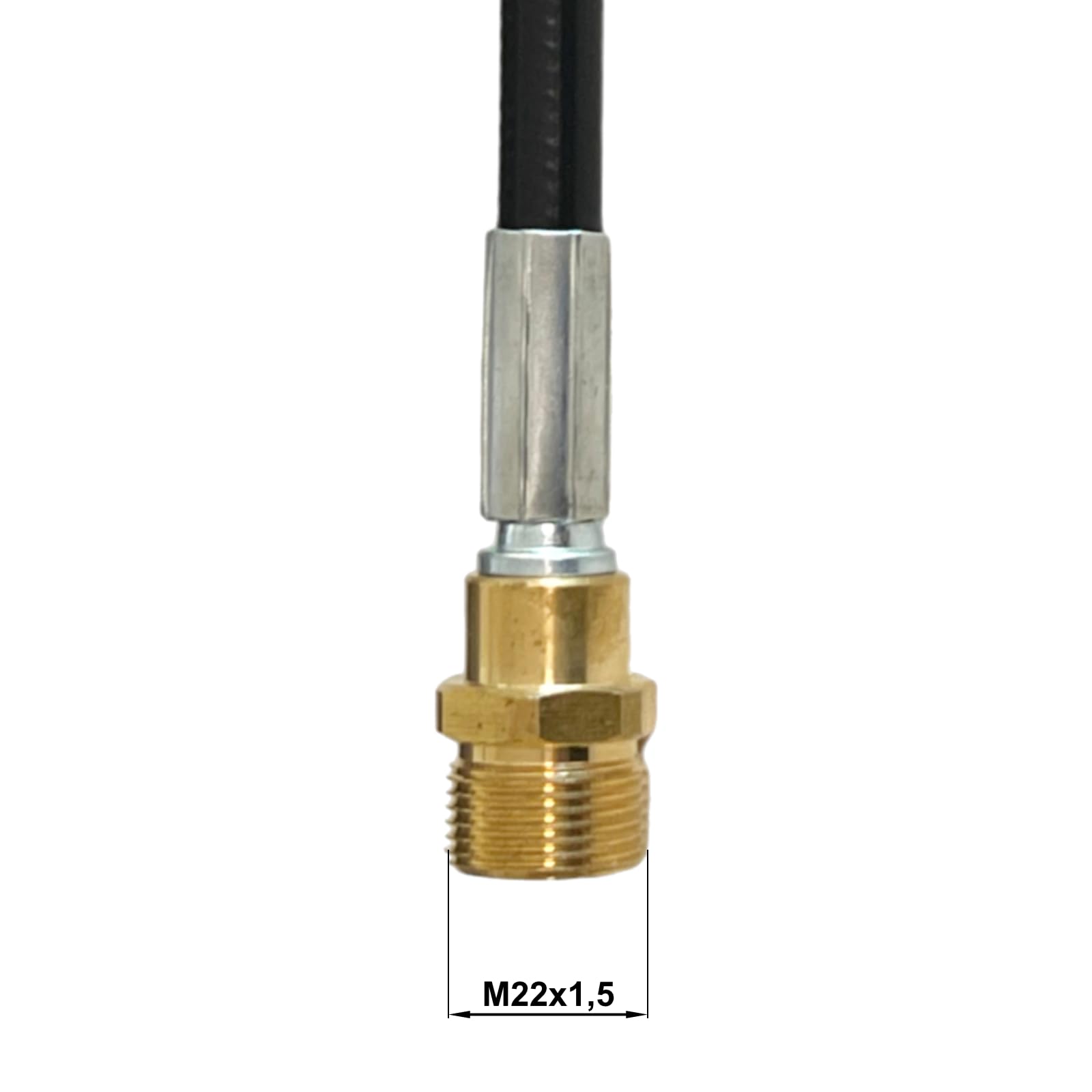 CSPARKV T&F Adaptateur Pour Nettoyeur Haute Pression M22 Vers M22 / 3/8